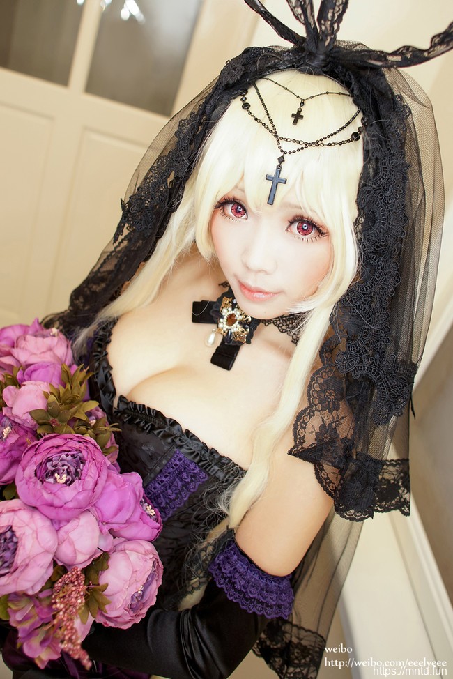 清纯美少女ElyEE子COS东方Project八云紫