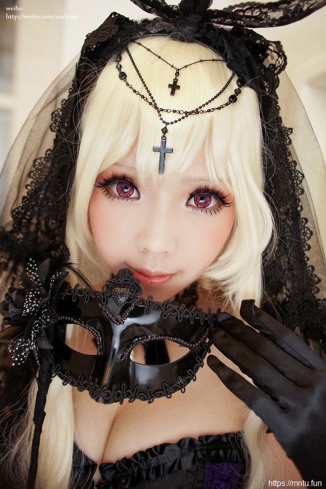 清纯美少女ElyEE子COS东方Project八云紫