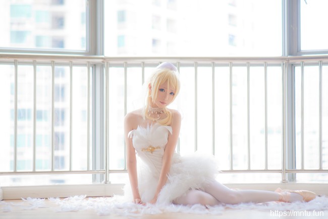 [足控福利] 芭蕾少女青青子w角色扮演LOVE-LIVE绚濑绘里