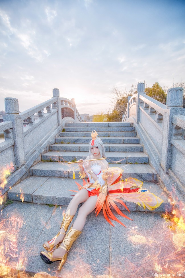 古风美少女伊织四大魔王COSPLAY王者荣耀王昭君
