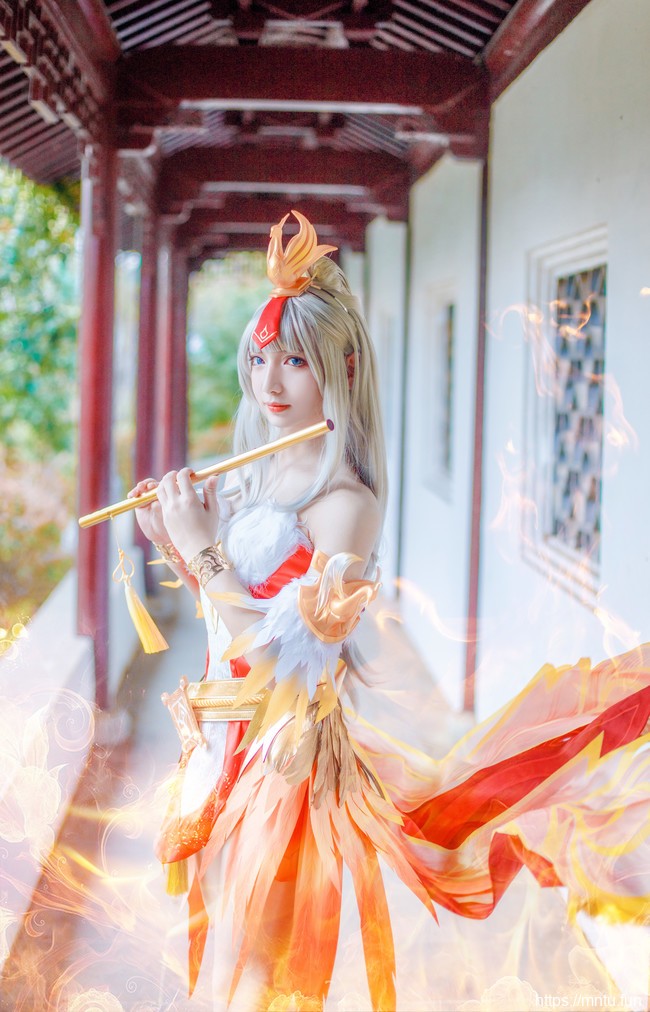 古风美少女伊织四大魔王COSPLAY王者荣耀王昭君