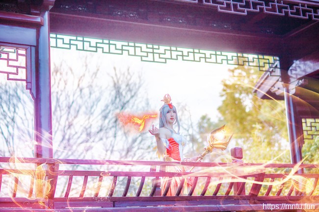 古风美少女伊织四大魔王COSPLAY王者荣耀王昭君