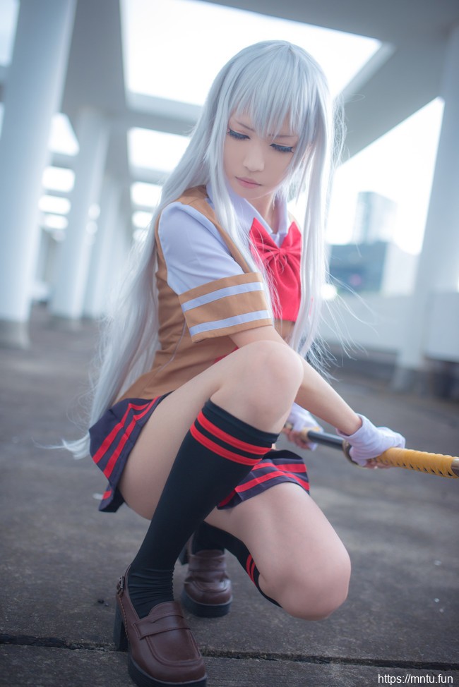 [足控福利]青青子w COS扮演一骑当千赵云子龙