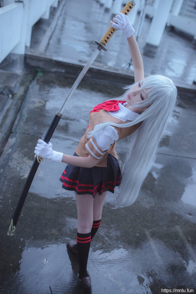 [足控福利]青青子w COS扮演一骑当千赵云子龙