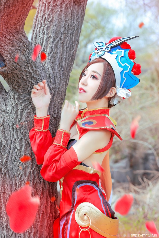 性感美女久夜丶修长美腿COS王者荣耀霸王别姬虞姬