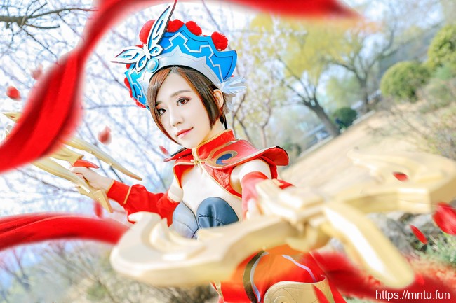 性感美女久夜丶修长美腿COS王者荣耀霸王别姬虞姬