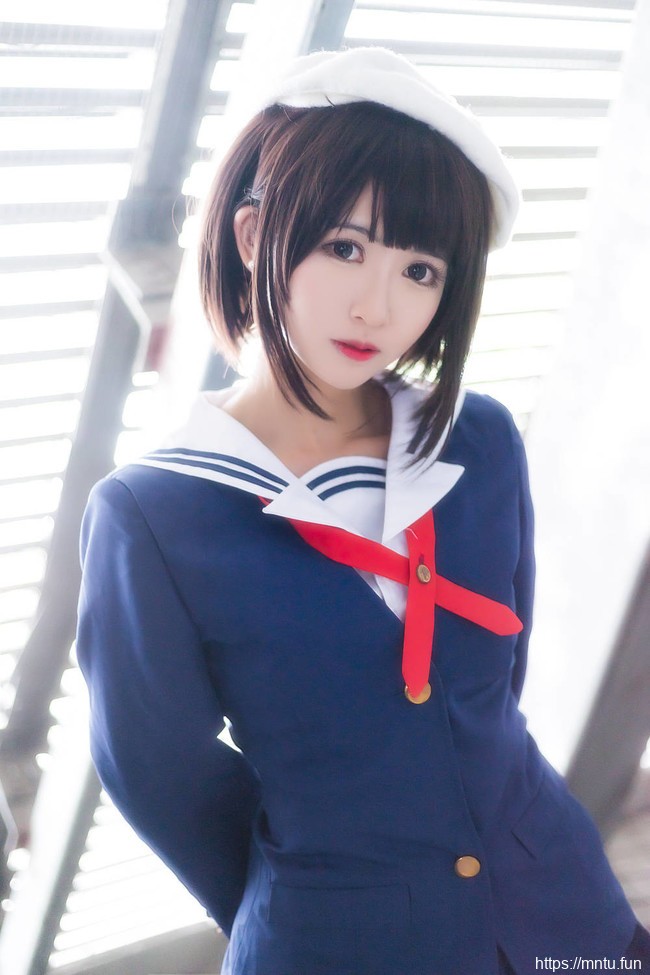 美女主播鳗鱼霏儿COSPLAY路人女主的养成方法加藤惠