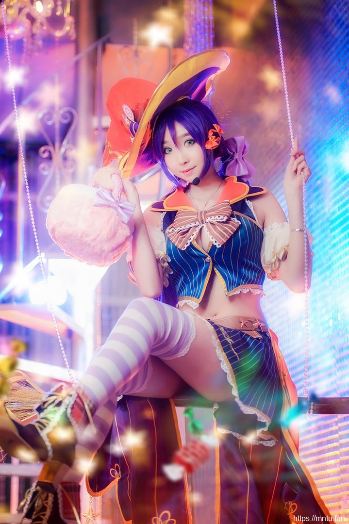 制服短裙性感美少女cosplay动漫美女东条希