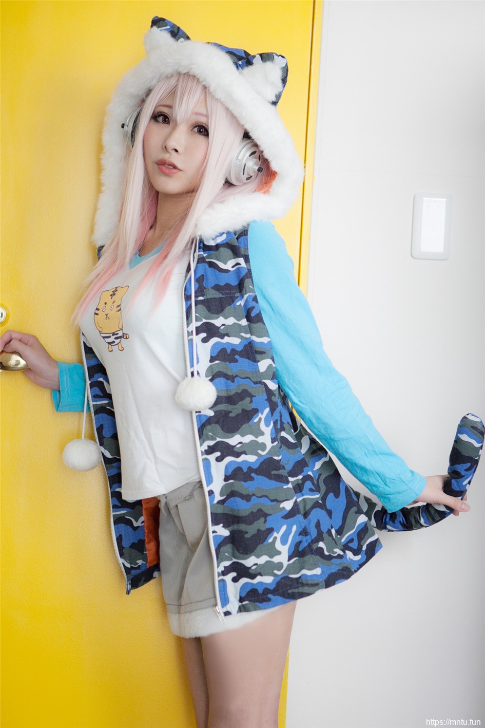 萌妹子星影夕香大尺度COS索尼子写真