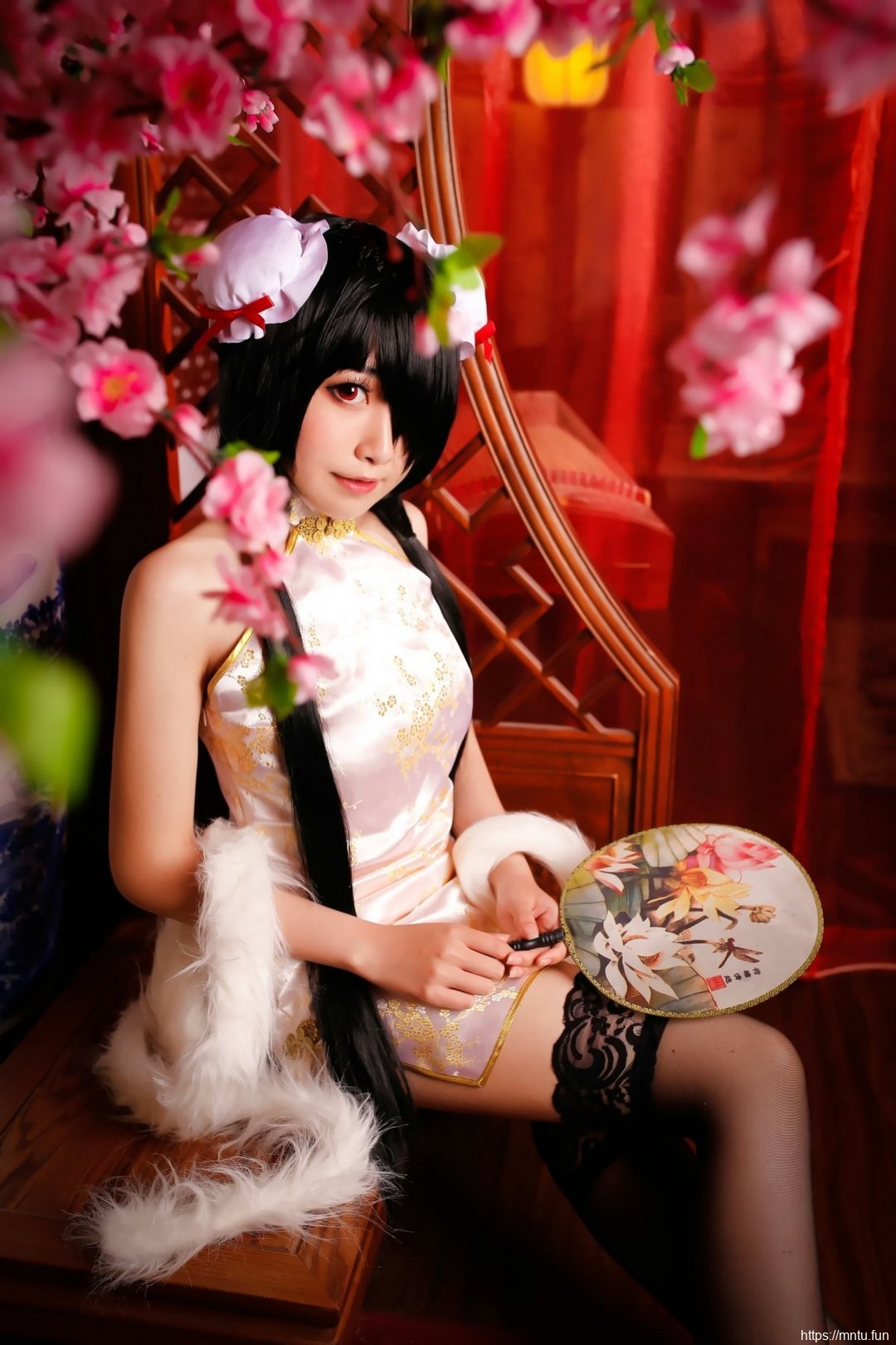 迷人旗袍美女cosplay约会大作战时崎狂三