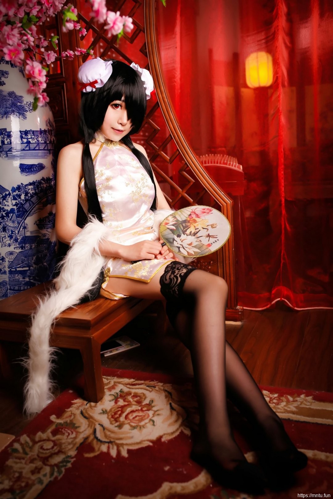 迷人旗袍美女cosplay约会大作战时崎狂三