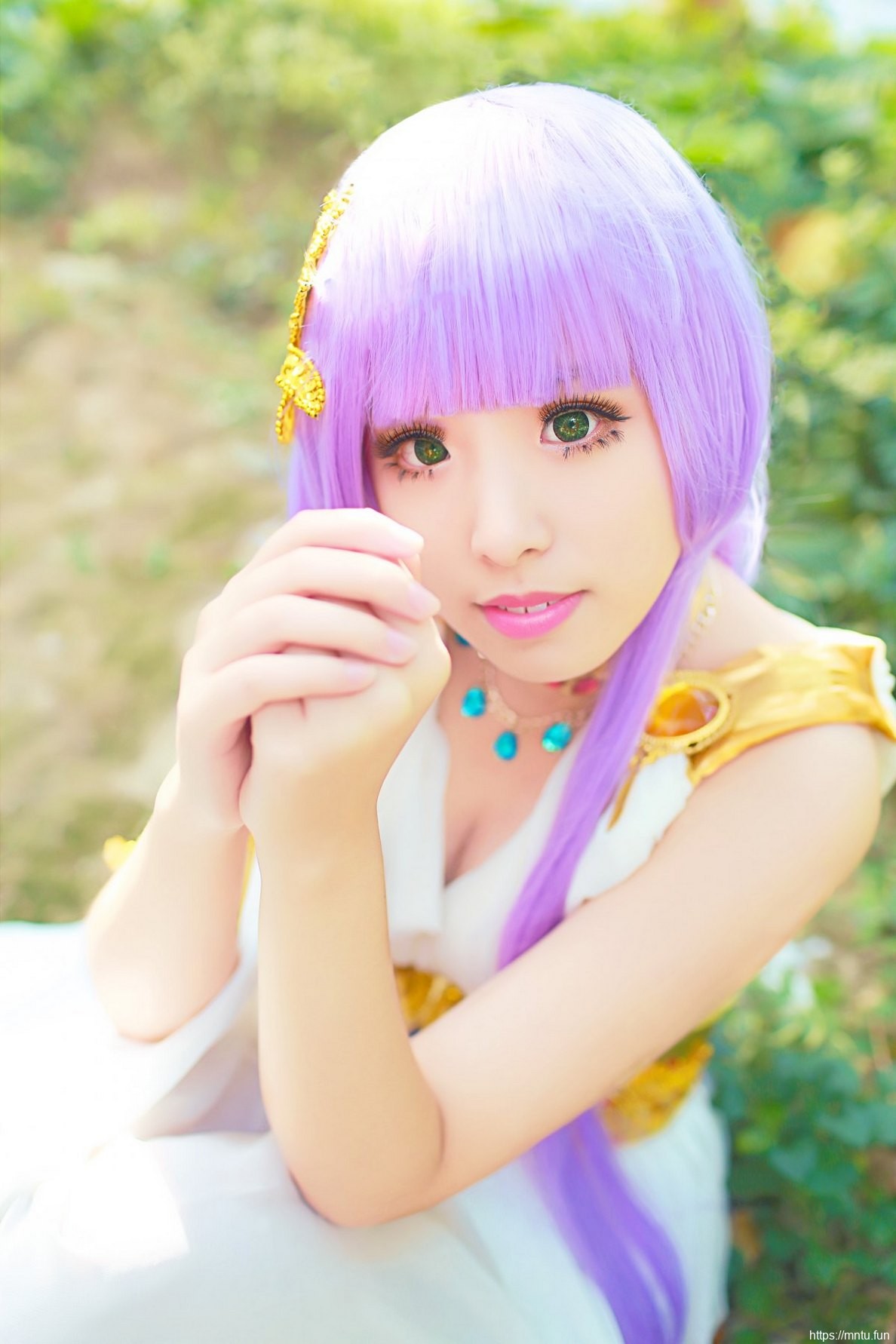 极品美女丰满爆乳Cosplay动漫人物雅典娜