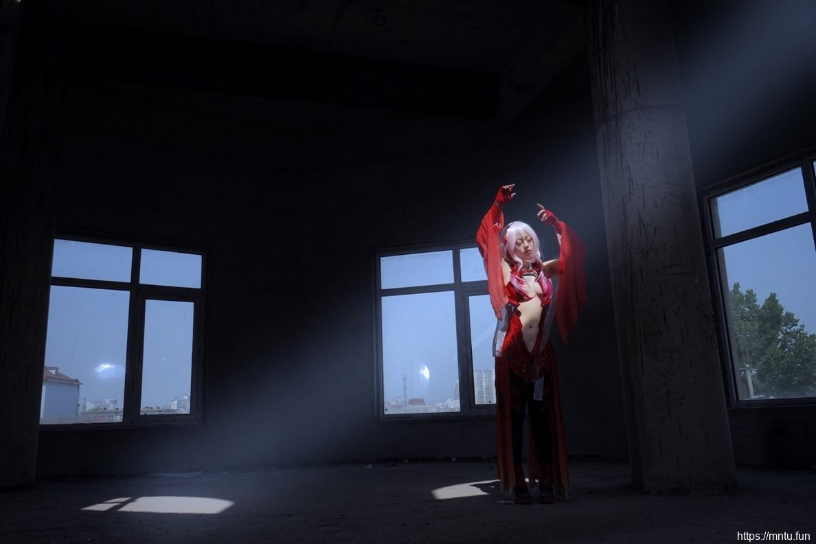 性感萌妹子诱惑造型cosplay动漫美女楪祈