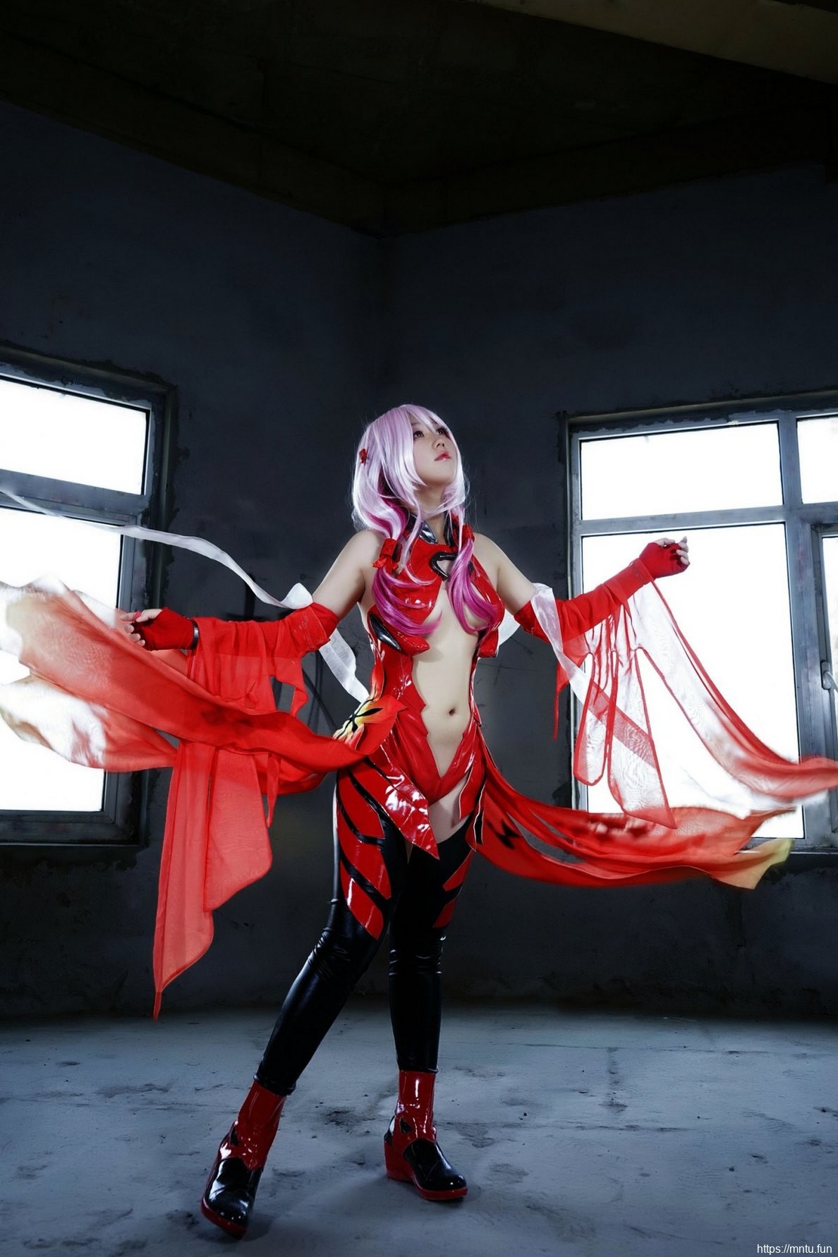 性感萌妹子诱惑造型cosplay动漫美女楪祈