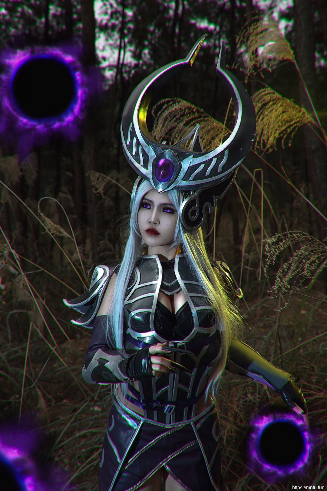 性感巨乳御姐cosplay英雄联盟暗黑元首辛德拉