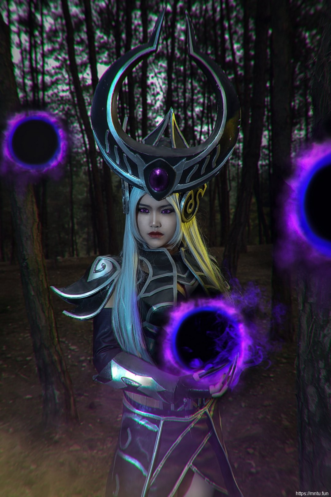 性感巨乳御姐cosplay英雄联盟暗黑元首辛德拉