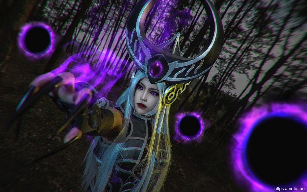 性感巨乳御姐cosplay英雄联盟暗黑元首辛德拉