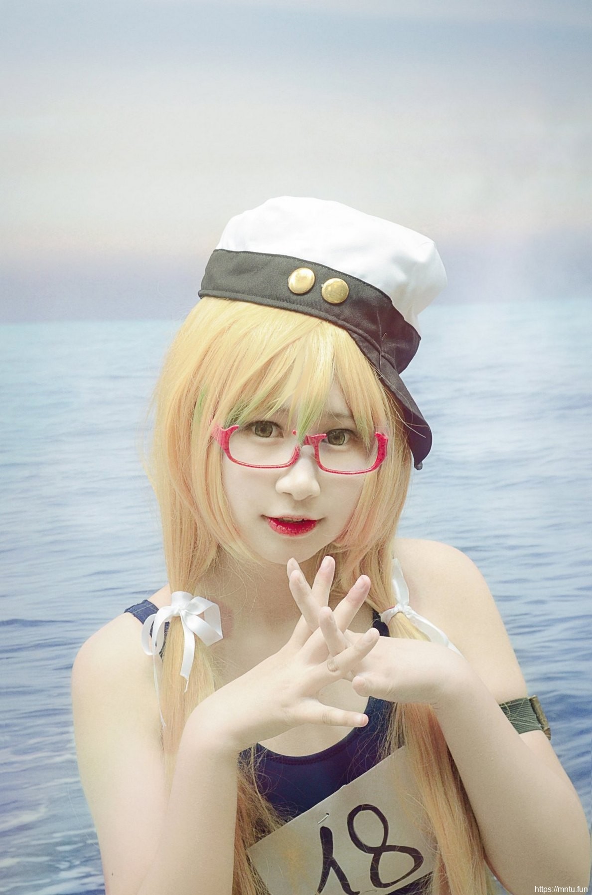 萌萌哒美少女性感泳衣cosplay舰队collection舰娘伊8
