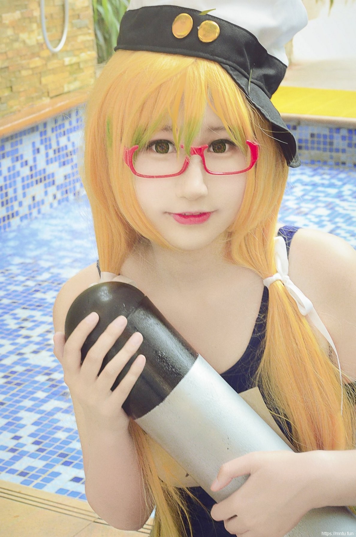 萌萌哒美少女性感泳衣cosplay舰队collection舰娘伊8