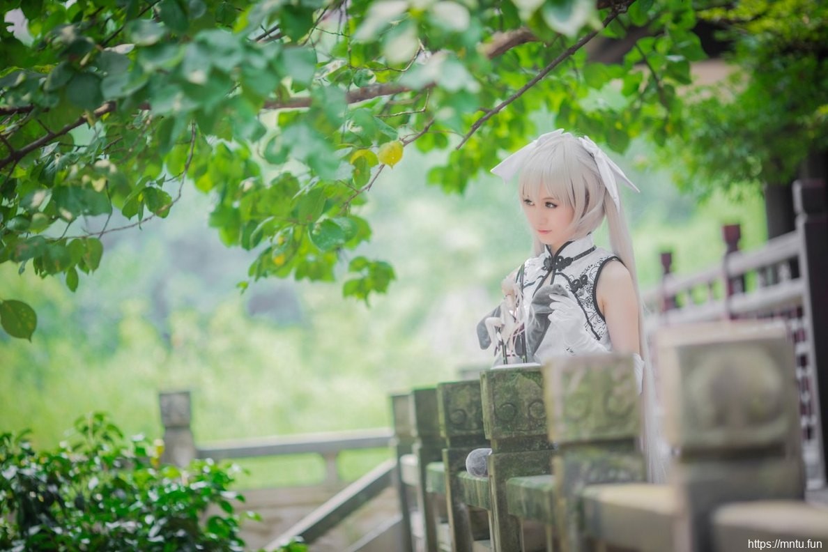 可爱迷人旗袍美少女cosplay春日野穹美图十分唯美