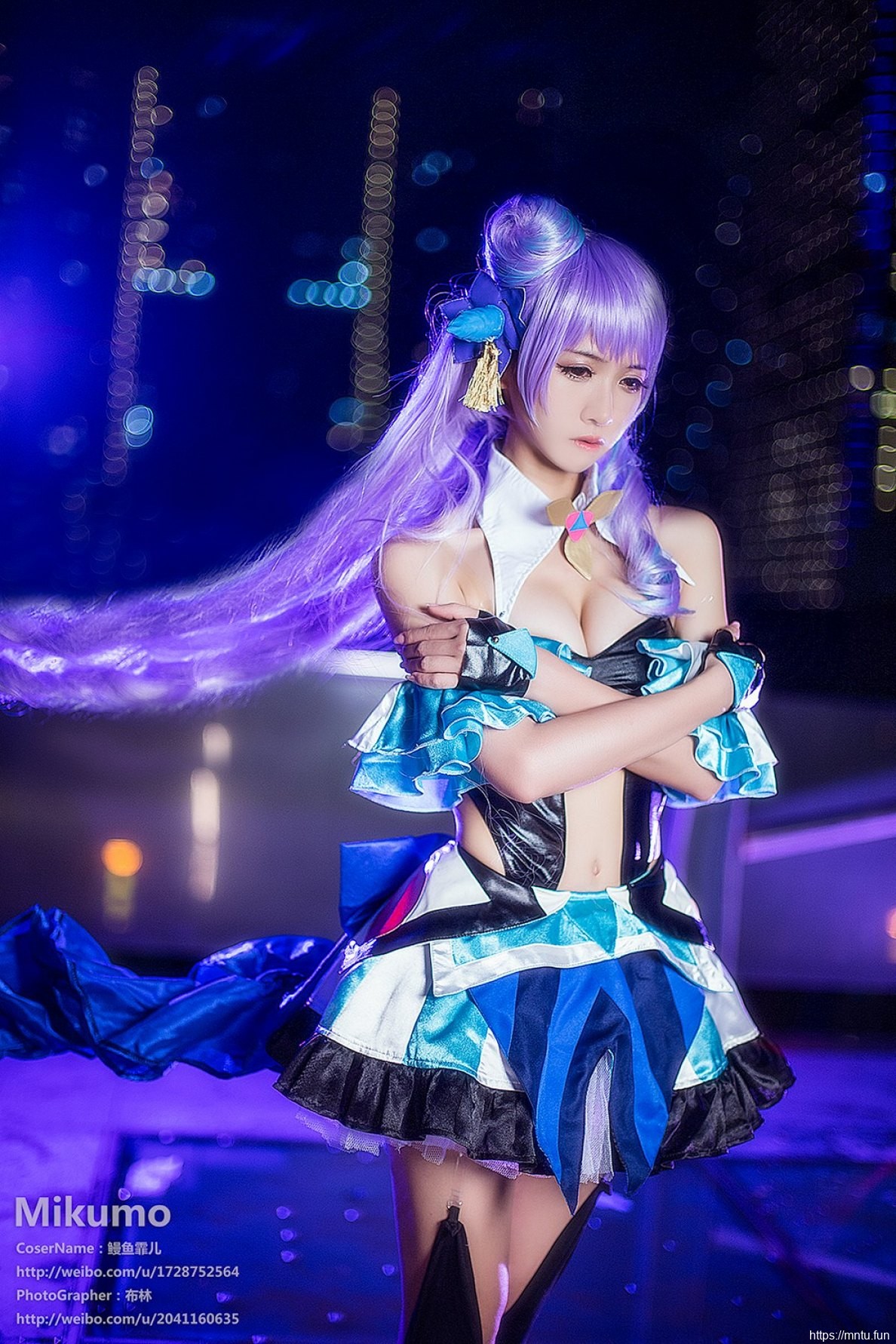 性感美女鳗鱼霏儿cosplay超时空要塞美云吉努梅尔