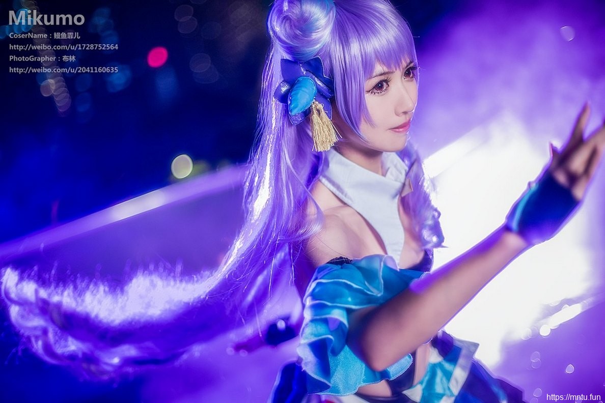 性感美女鳗鱼霏儿cosplay超时空要塞美云吉努梅尔