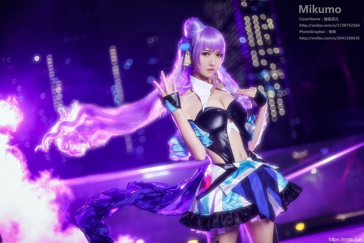 性感美女鳗鱼霏儿cosplay超时空要塞美云吉努梅尔