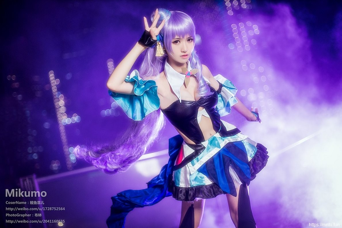 性感美女鳗鱼霏儿cosplay超时空要塞美云吉努梅尔