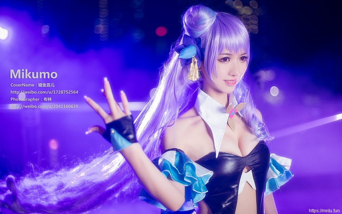 性感美女鳗鱼霏儿cosplay超时空要塞美云吉努梅尔