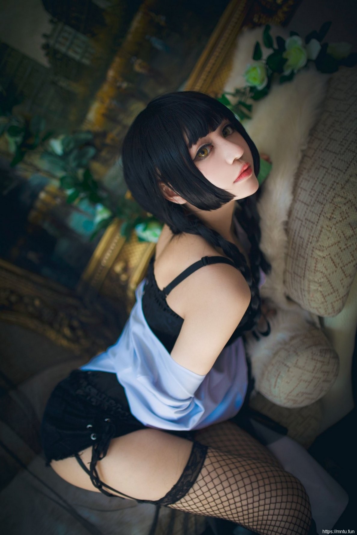 性感御姐黑丝美腿cosplay动漫美女冲野真夜子