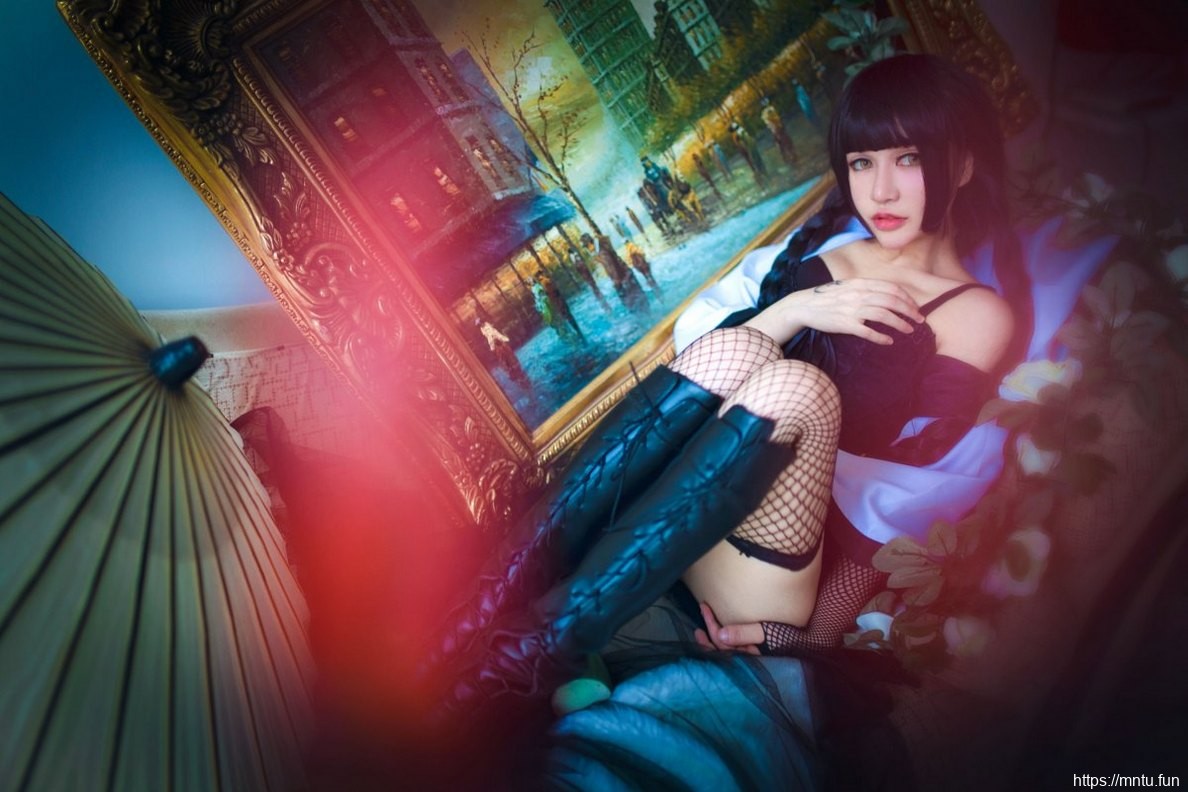 性感御姐黑丝美腿cosplay动漫美女冲野真夜子