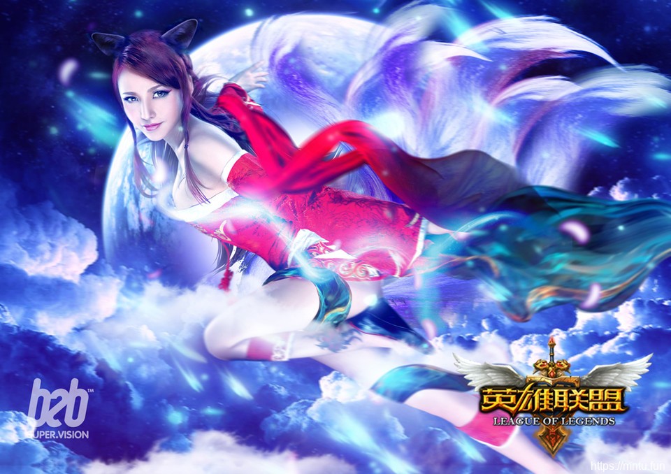 性感美女Cosplay《英雄联盟》九尾妖狐阿狸图片