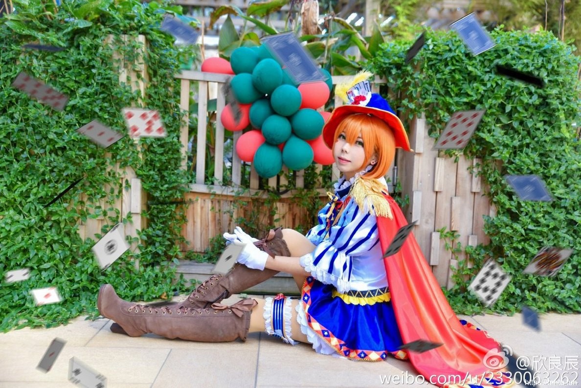 清纯美女Cosplay动漫人物星空凛相当迷人