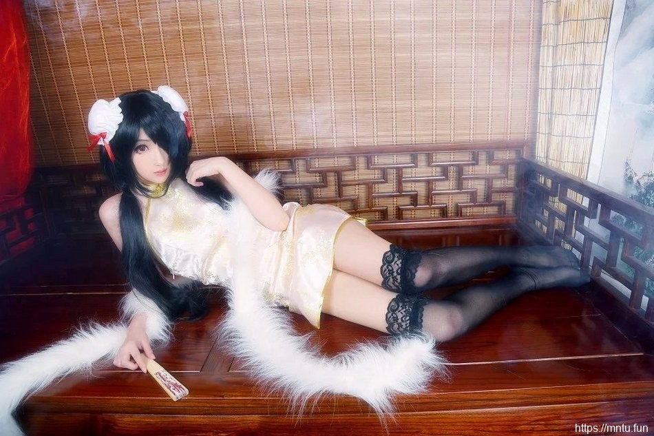 性感美女Cosplay时崎狂三旗袍写真照
