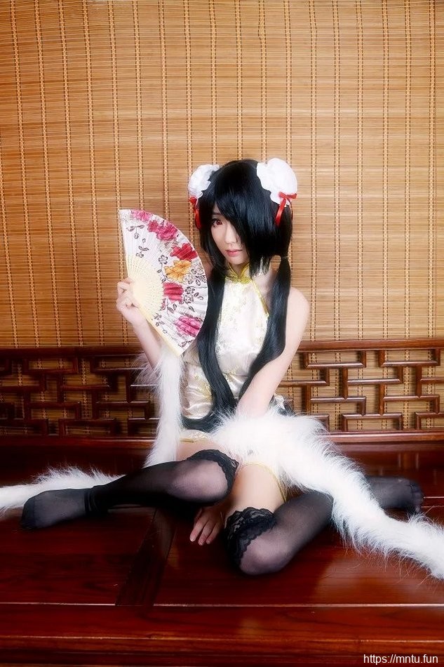 性感美女Cosplay时崎狂三旗袍写真照