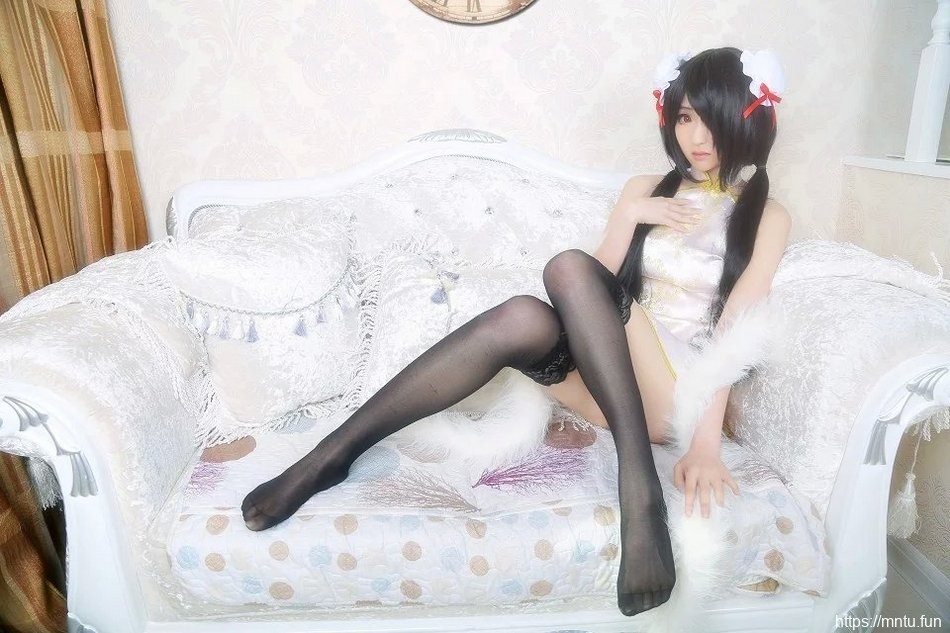 性感美女Cosplay时崎狂三旗袍写真照