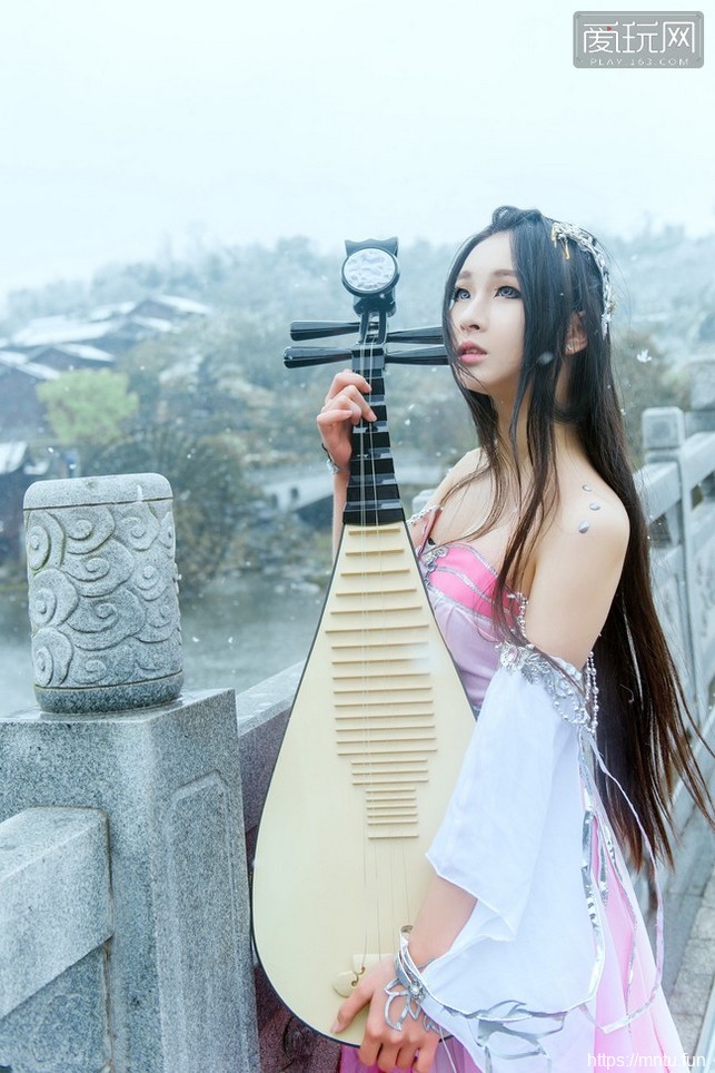 性感美女Cosplay剑网3七秀御姐真是迷人