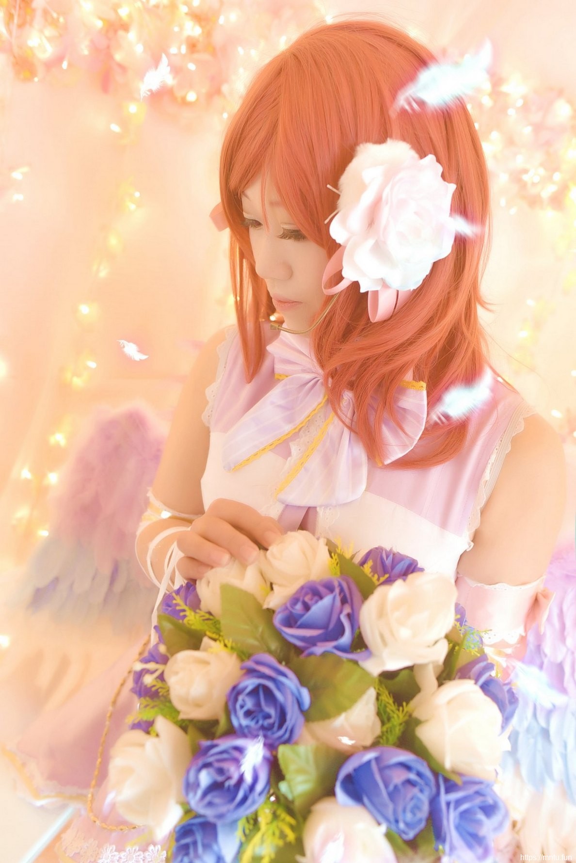 白色情人节美女Cosplay动漫角色西木野真姬