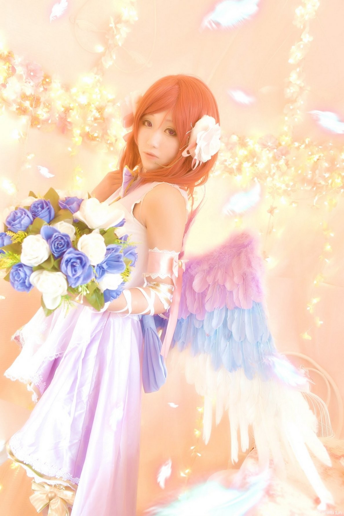 白色情人节美女Cosplay动漫角色西木野真姬