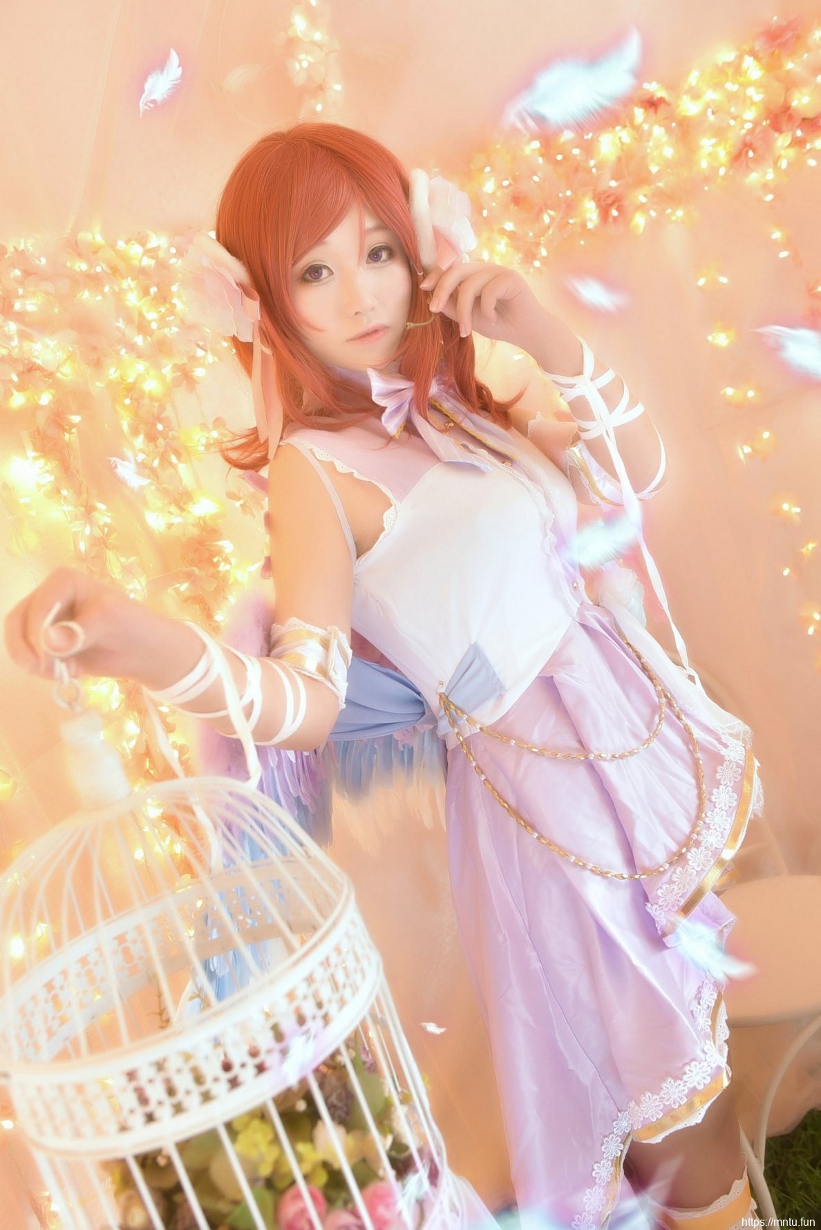 白色情人节美女Cosplay动漫角色西木野真姬