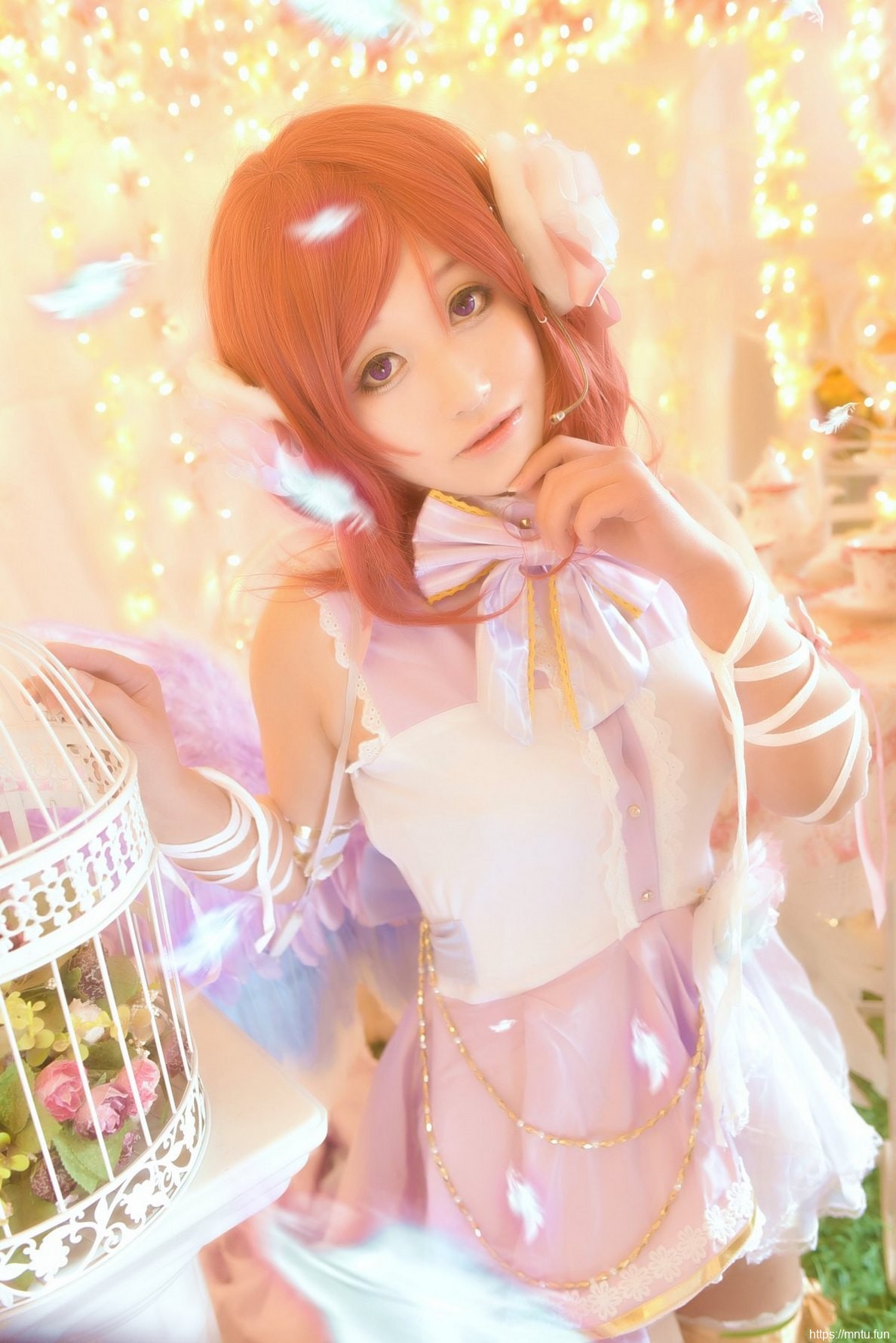 白色情人节美女Cosplay动漫角色西木野真姬