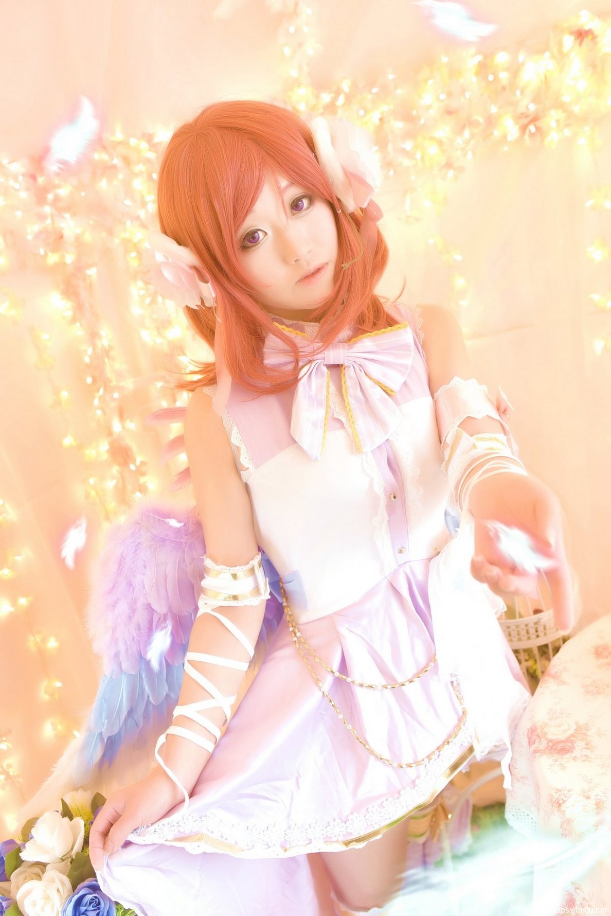 白色情人节美女Cosplay动漫角色西木野真姬