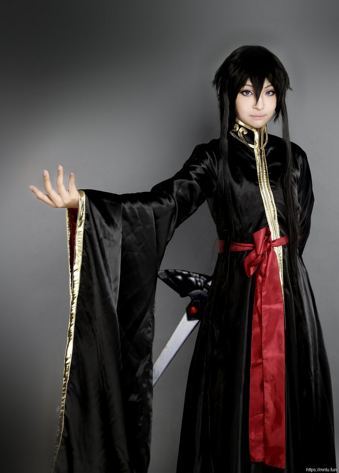 清纯美女《圣斗士星矢》Cosplay雅典娜和哈迪斯