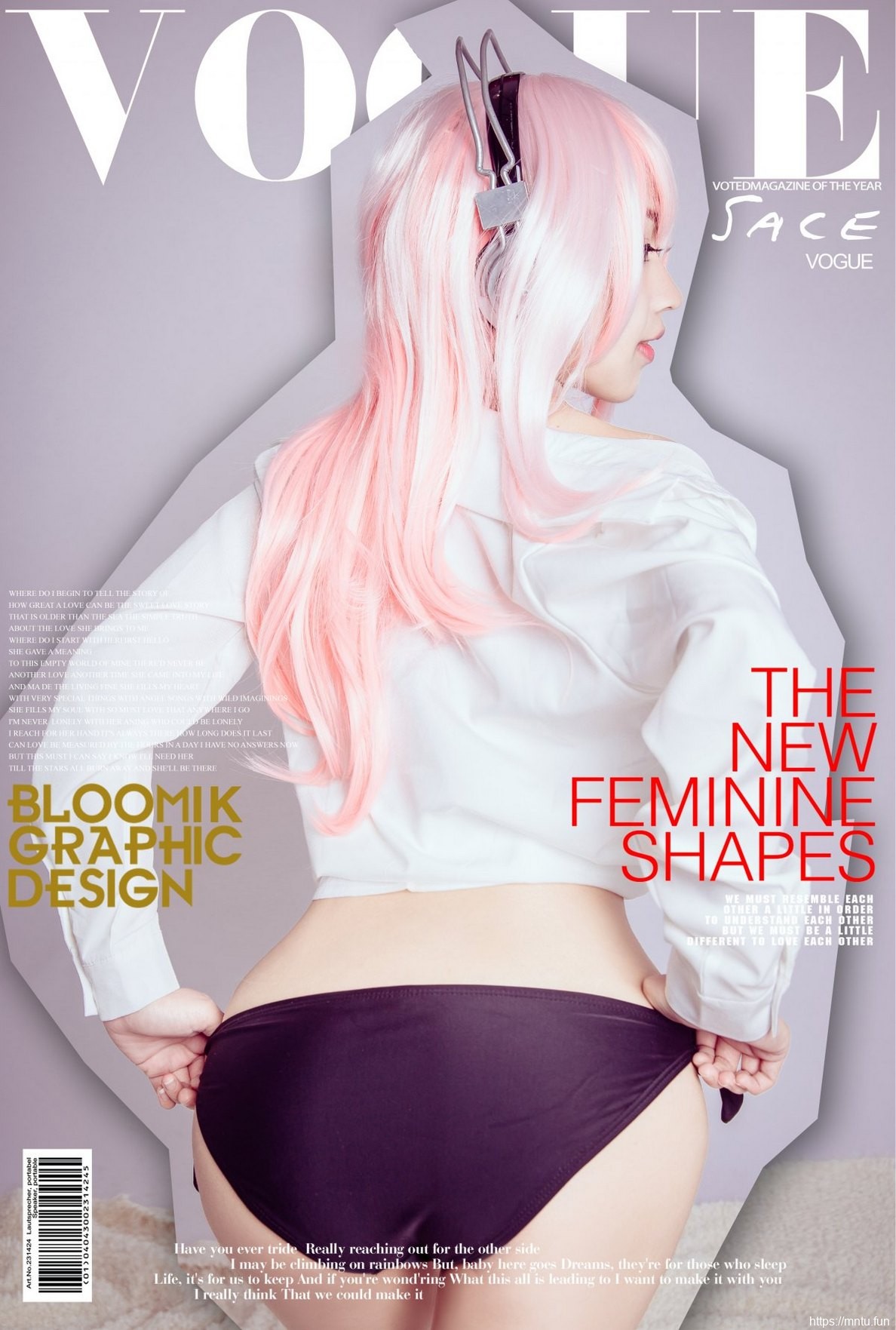 性感美女Cosplay索尼子泳装凹凸有致