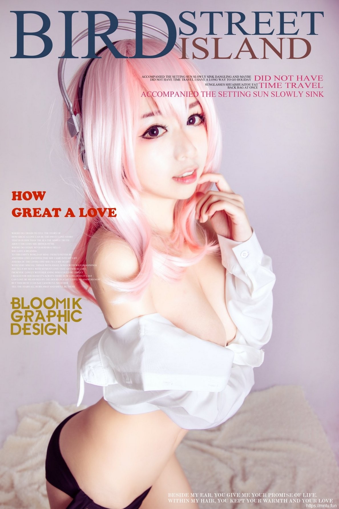 性感美女Cosplay索尼子泳装凹凸有致