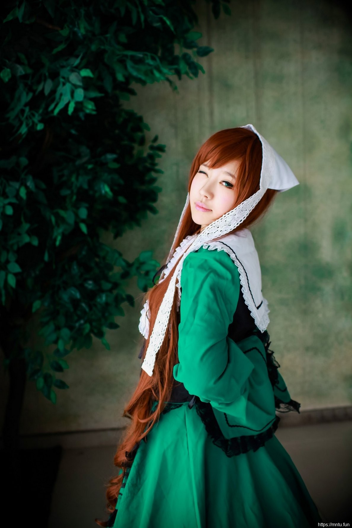 如花似玉性感美女Cosplay蔷薇少女唯美写真