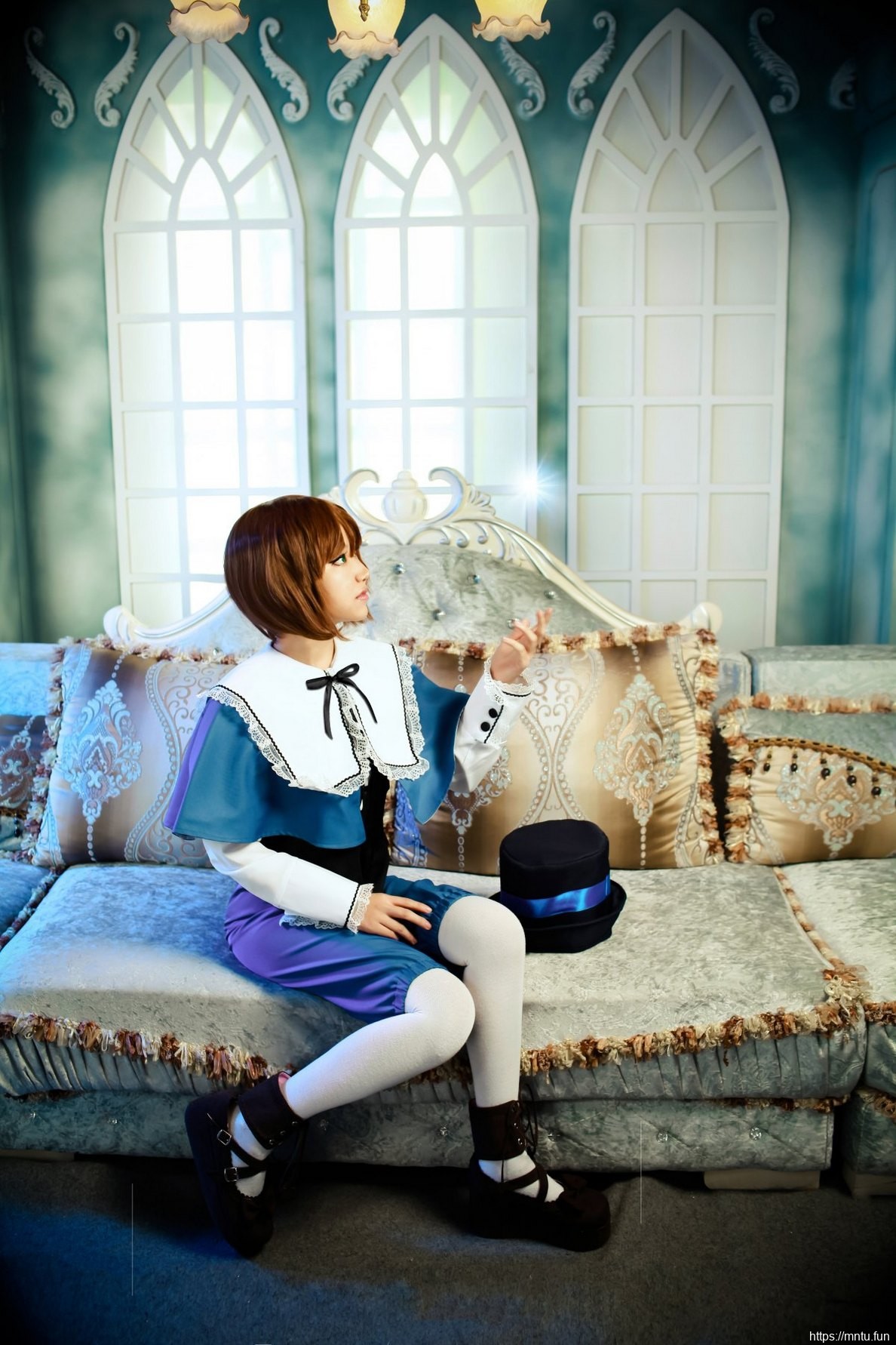 如花似玉性感美女Cosplay蔷薇少女唯美写真