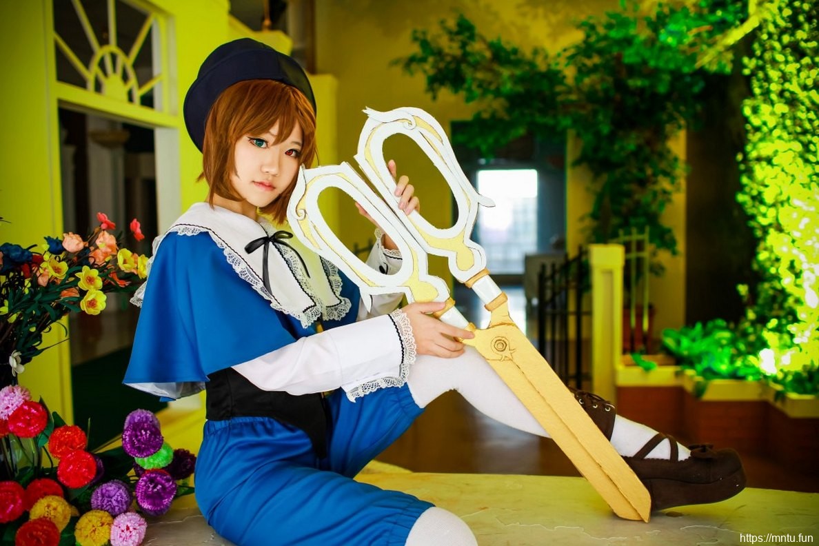 如花似玉性感美女Cosplay蔷薇少女唯美写真