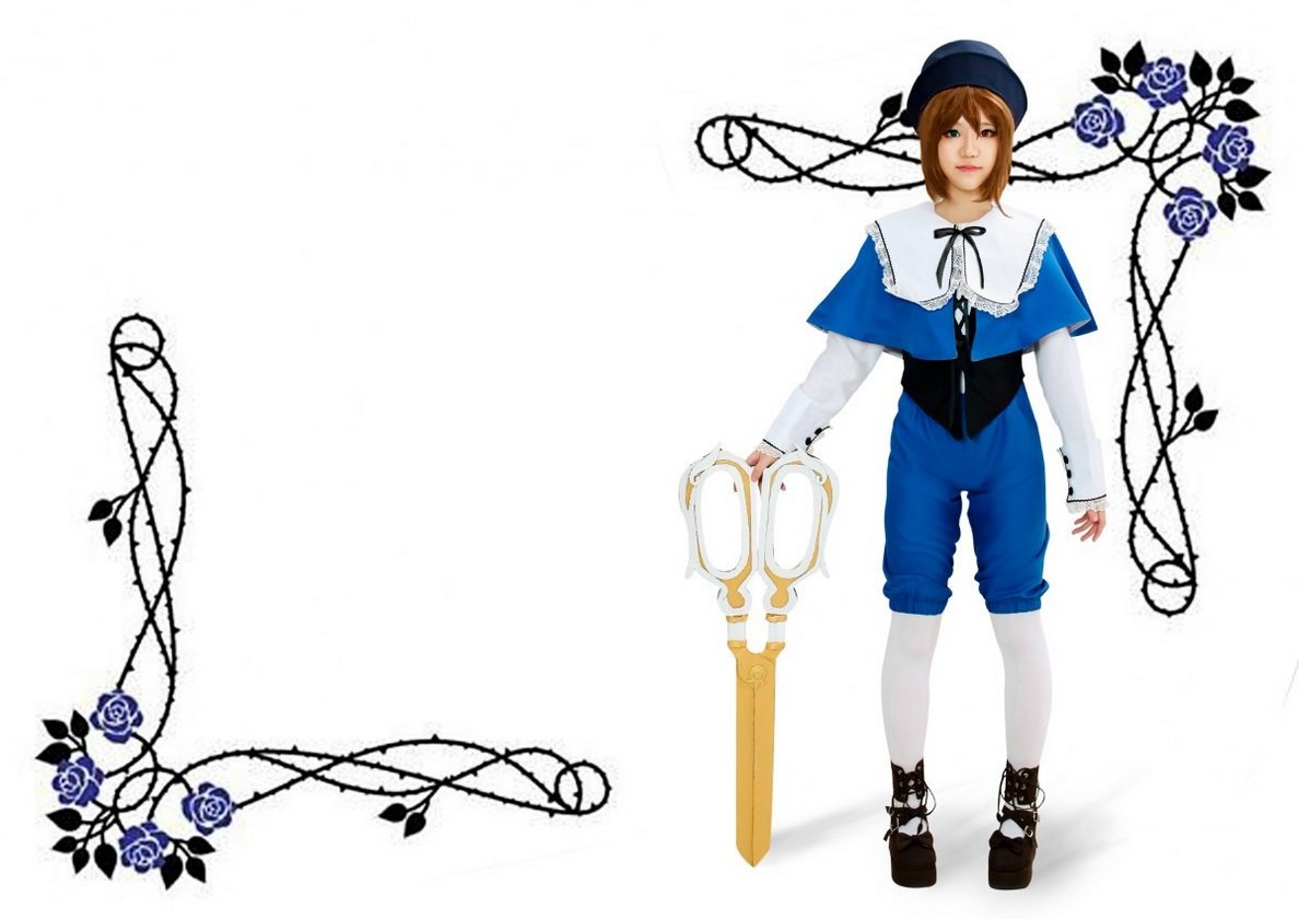 如花似玉性感美女Cosplay蔷薇少女唯美写真