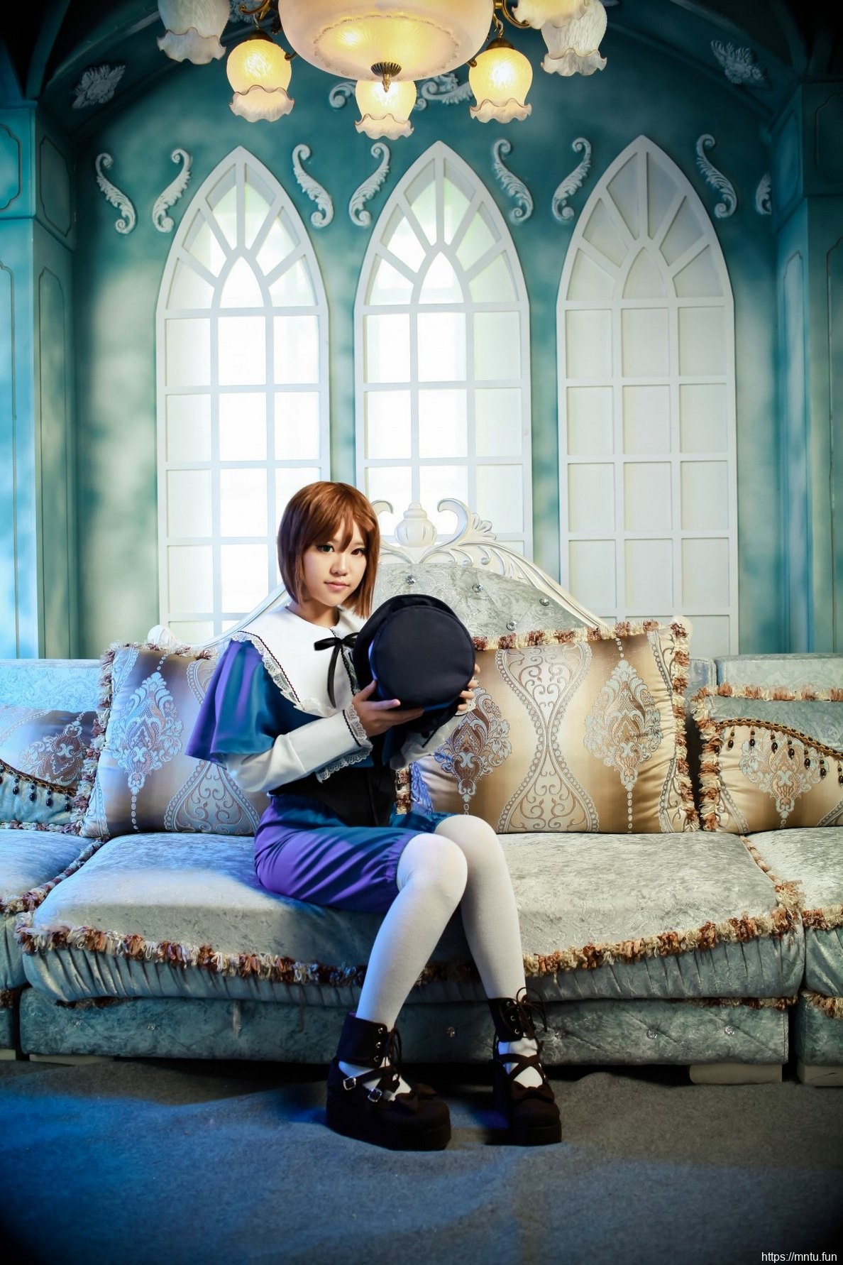 如花似玉性感美女Cosplay蔷薇少女唯美写真